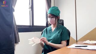 台灣清華大學外文系女神Ssrpeach 女醫生無私奉獻蜜穴採精 淫臀嫩穴猶如抽精泵 上頭榨射蜜道 1