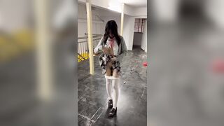 反差婊洛麗塔嫩妹 各種調教喝尿啪啪顏射內射 月經期間也要血戰到底-29