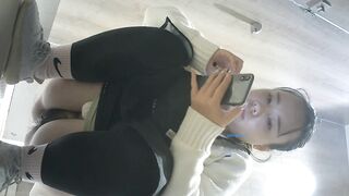 【廁拍】商場女廁 高畫質全景-23