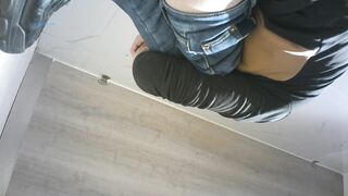 【廁拍】商場女廁 高畫質全景-04