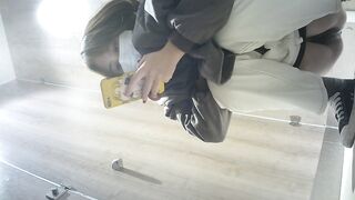 【廁拍】商場女廁 高畫質全景-39