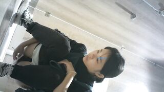 【廁拍】商場女廁 高畫質全景-31