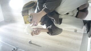 【廁拍】商場女廁 高畫質全景-42