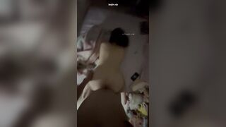 20歲學生妹，完美露臉，雪白雪白的，無套啪啪，叫床聲又大又吵2