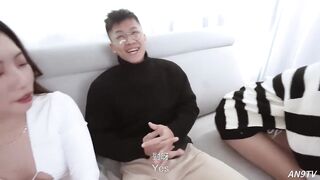 女子圖鑑-AN9-046-淘氣妹妹強迫姐姐共享男友 搶著把精液給吞下去 3P的淫亂關係