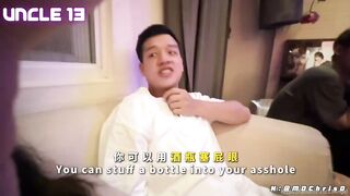 台灣十三叔克里斯(13Angel)超淫亂派對！十三叔親身參與聯誼圈三女推篩選老二現場！